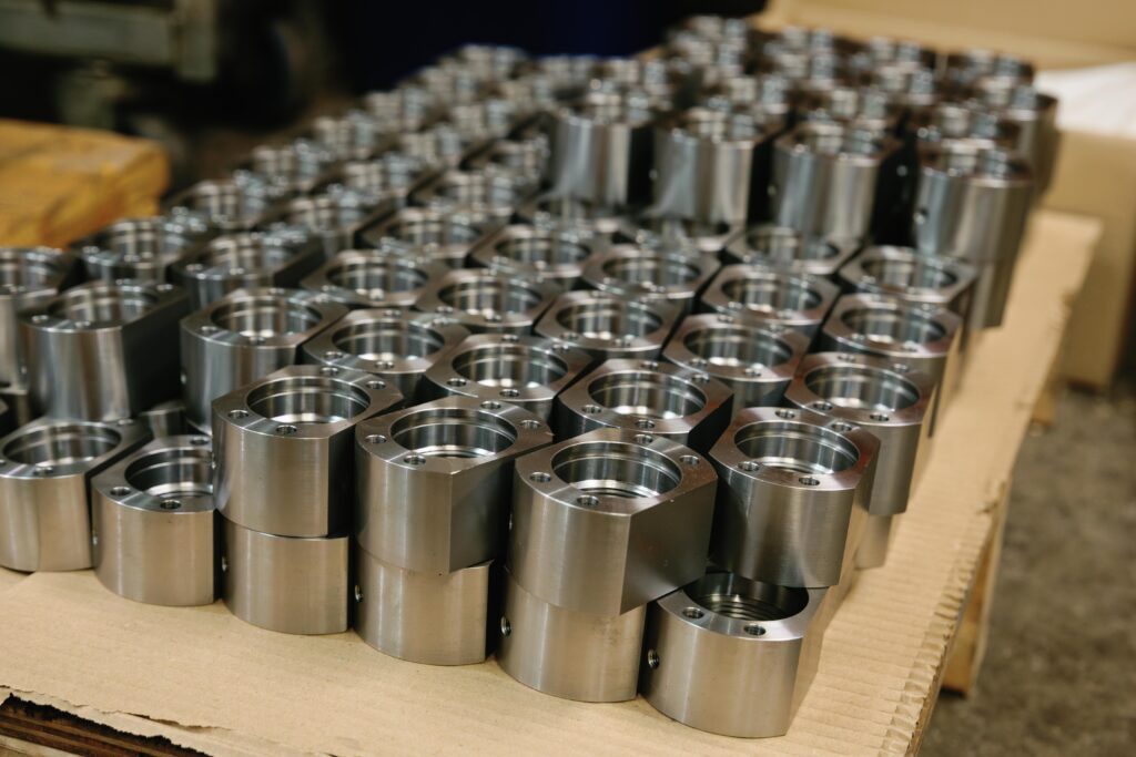 Precision machined metal components manufactured by B&B Precision Engineering